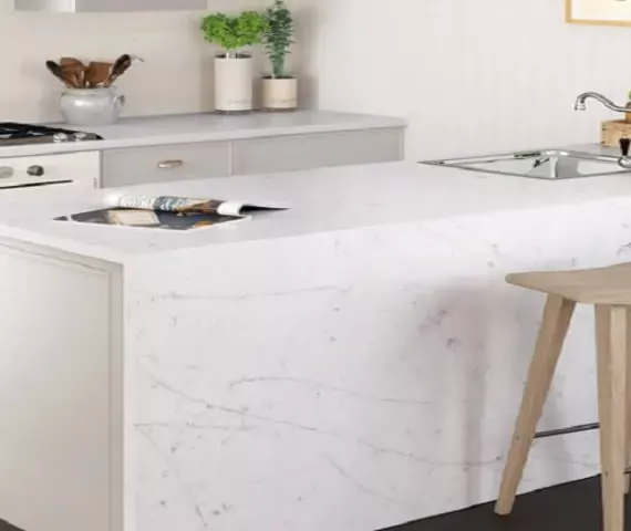 Suede Silestone Quartz Kitchen Ideas 1 Suede Silestone